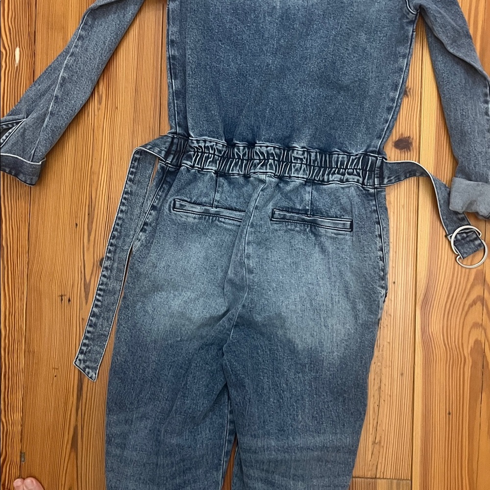 Kut from the Kloth Blue Denim Overalls - Picture 7 of 9